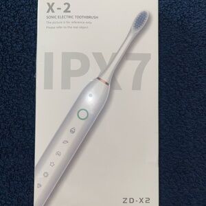 ZD-X2 Sonic Electric Toothbrush White Fast Charging IPX7 Dupont Bristles